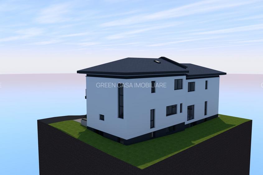 Teren 520 mp cu autorizație de construcție – proiect Duplex D+P+E, Borhanci - 6