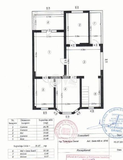 De închiriat: vilă Cotroceni - 12 camere - Louis Pasteur - 9
