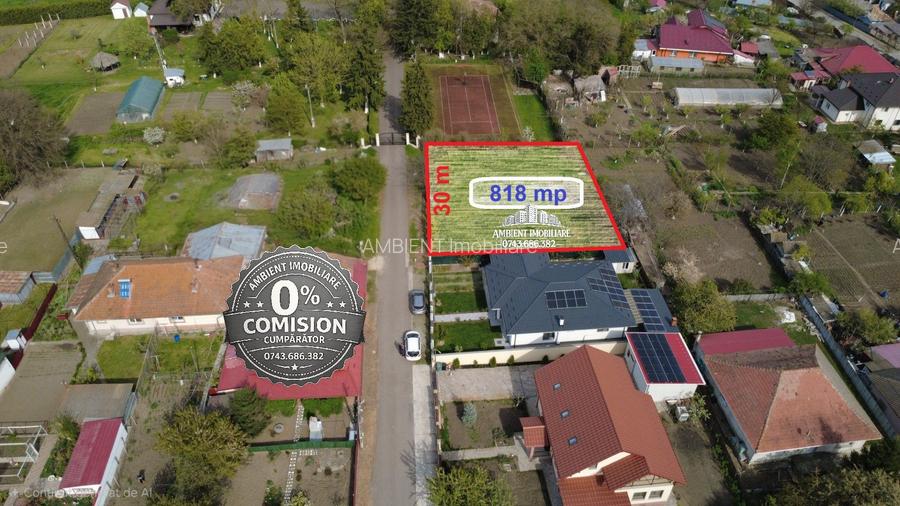 Teren intravilan 800 mp, poziționare excelentă, zona MOARA GRECILOR; - 3
