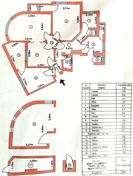 Cismigiu - Berthelot, 5 camere pe 2 nivele, pretabil investitie /birou - 2