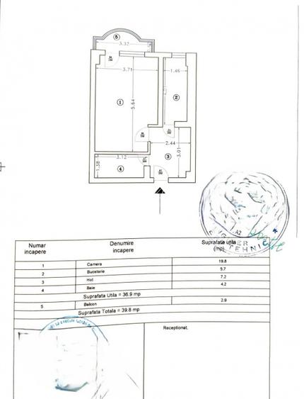 VANZARE GARSONIERA ZONA DECEBAL – METROU PIATA MUNCII - 29