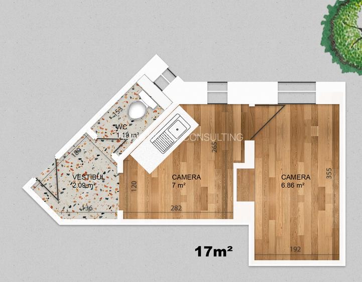 Garsoniera pretabila birou/cabinet  Vatra Luminoasa -Iancului - 1