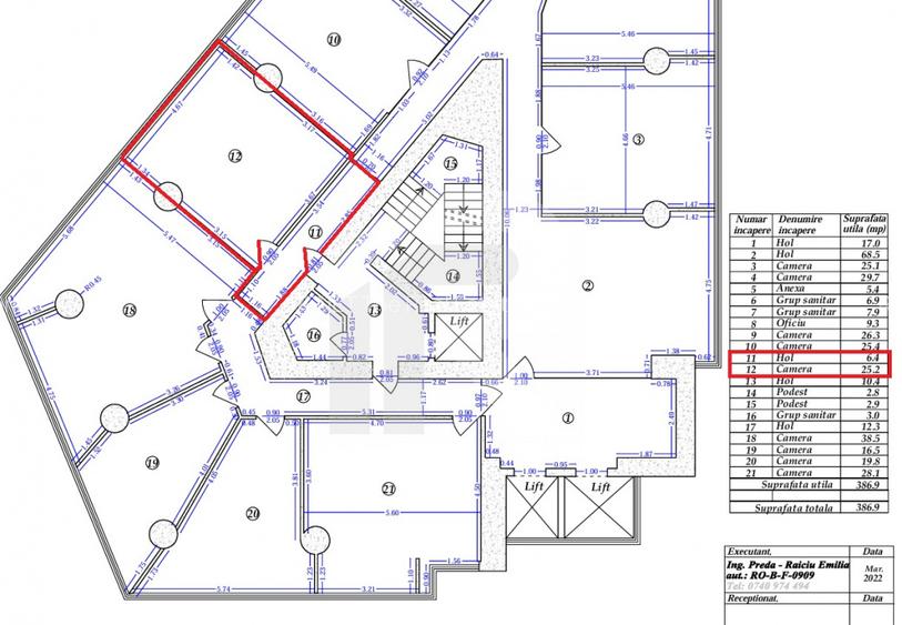 Spatiu de birouri | Vitan Center | Utilitati incluse | 35mp - 8