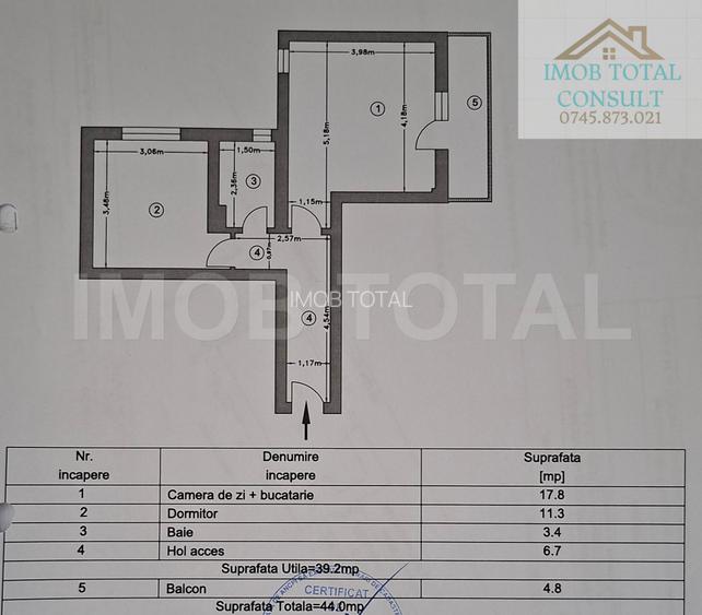 Apartament 2 Camere de Vânzare, Trivale (2022) + Loc de Parcare Inclus - 9