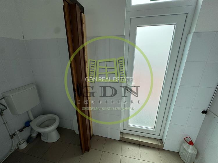 Spatiu comercial, 233mp, D+P, 6 incaperi, cartier Brazda, zona Amaradia - 9