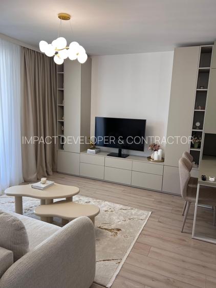 Zona Baneasa, studio dublu, dormitor separat - 12