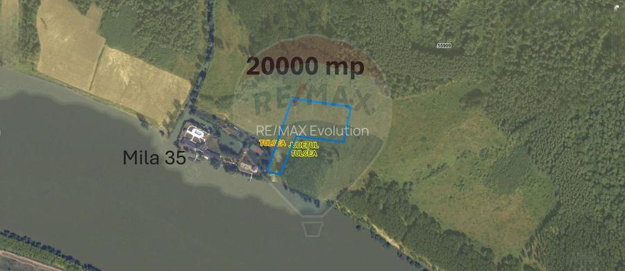Teren 20,000mp Tulcea /  Delta Dunarii - 2