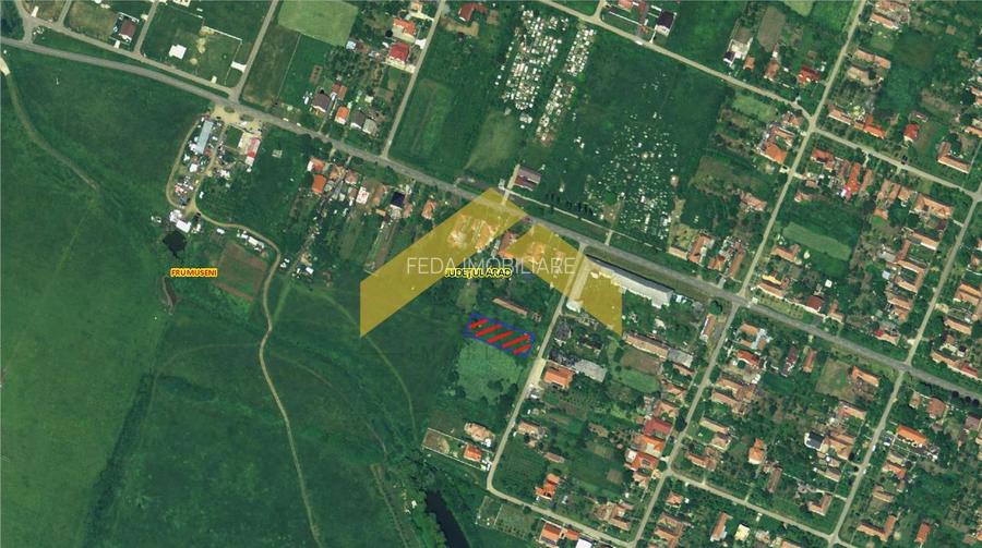 Teren intravilan de vanzare Frumuseni - 2