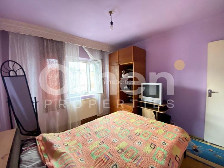 Apartament cu 3 camere, decomandat, etaj intermediar, zona Farmacia Somesan - 3