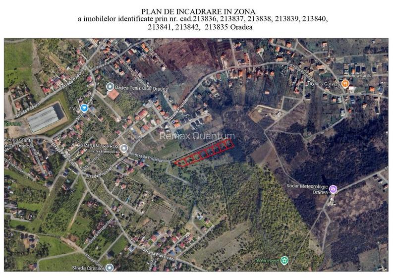 Teren 758mp Oradea / Strada Prunilor - 2