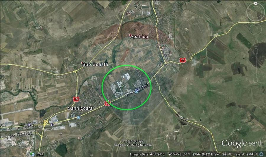De vanzare teren industrial cu PUZ aprobat