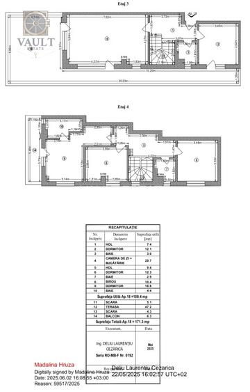 Penthouse 5 camere - Bloc Nou - Theodor Pallady - 34