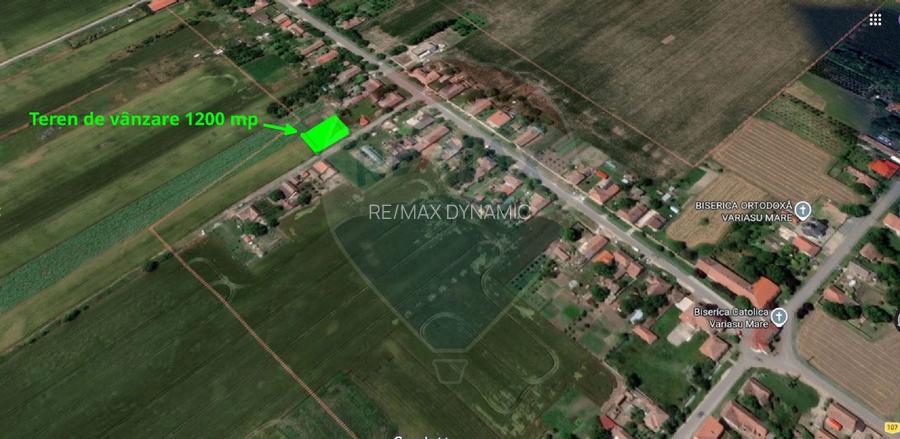 Teren intravilan de vânzare 1,200mp Variasu Mare - 4