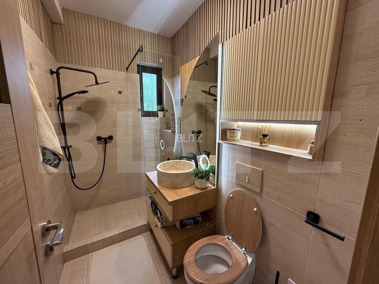 Duplex 4 camere, 120 mp utili, 300 mp de teren, piscina incalzita, zona Terra - 15