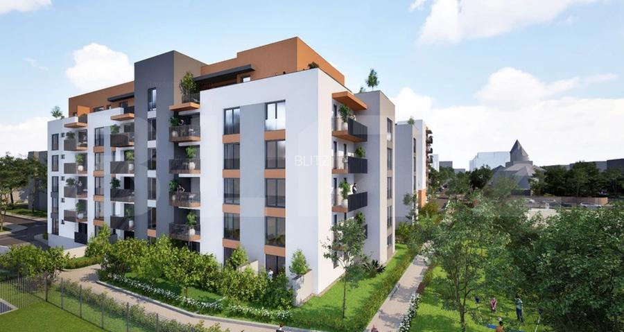 Apartament 2 camere, 56 mp, terasa 27 mp, constructie noua, zona Dunarii - 5