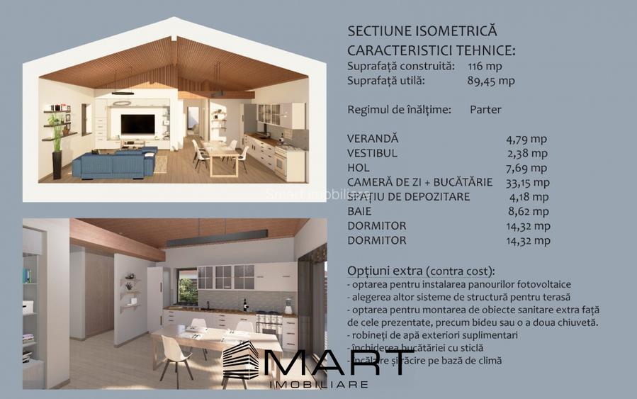 Casa moderna, parter, la cheie &acirc; in inima Tarlungenilor &acirc;˘ Teren 511 mp - 4
