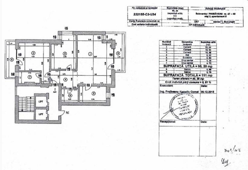Vanzare apartament 3 camere Primaverii  - 15