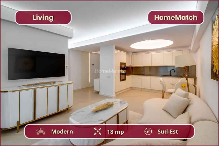 Cortina North || 3 camere || Finisaje de lux || Parcare || Comision 0% - 3