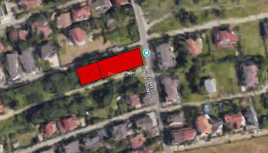 Loturi de teren pentru casă /  P+1+M / 607mp  / Maracineni / Prelungirea Ghencea - 2