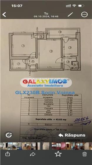 Apartament 2 camere Stefan cel Mare nr. 17 | 3 minute de metrou - 11