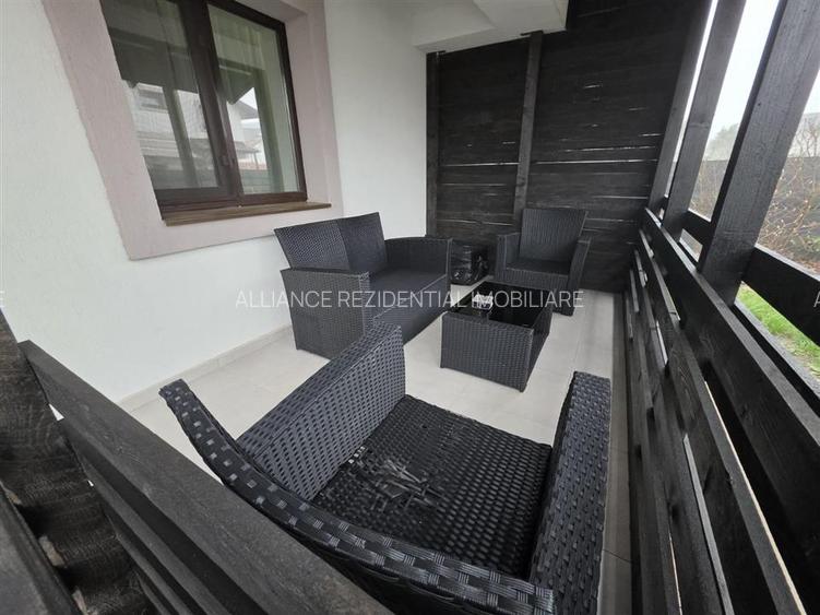 Vila mobilata si utilata- 4 camere - 2 bai - 350mp teren - 11