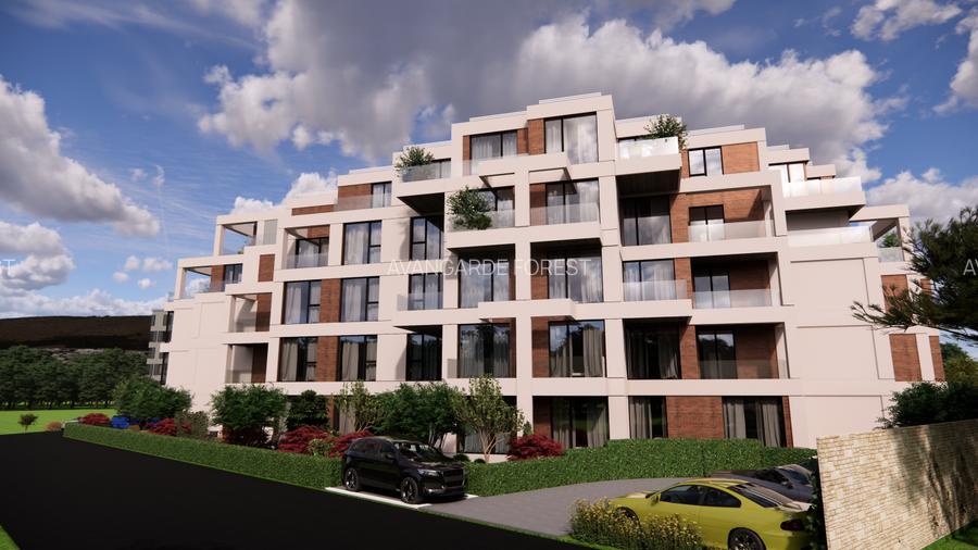 Apartament 2 Camere | 3m Înălțime | Ferestre Floor-to-Ceiling - AVANGARDE FOREST - 6