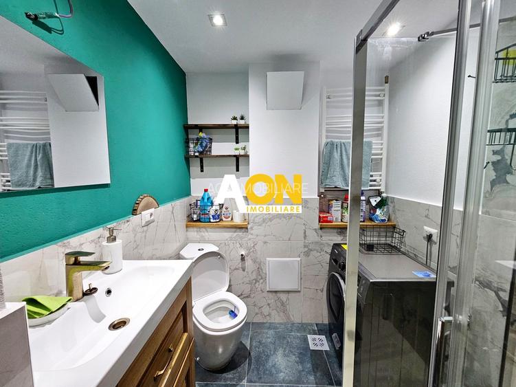 Apartament 3 camere, etaj 1 cu terasa, mobilat, utilat, zona Ampoi 3 - 10