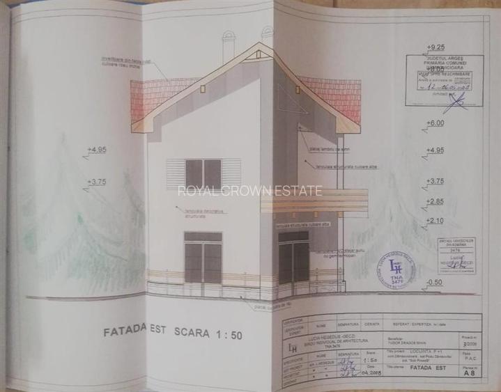 Casa P+1+M | teren 1581mp | sat Podu Dambovitei - Dambovicioara - 4