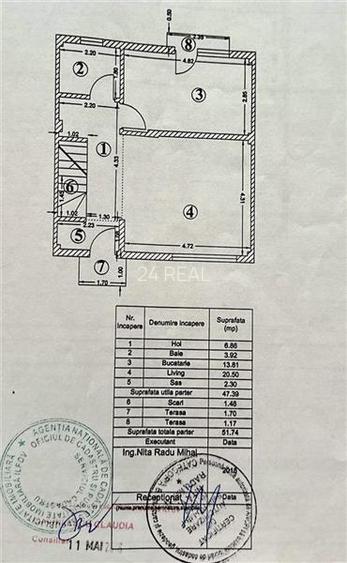 Casa de vannzare Bragadiru -Triplex 116 mp + curte proprie 105 mp - 28