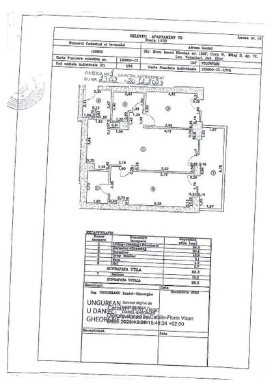 Ap 3 camere 1 loc parcare, prima inchiriere, Cortina 126 Iancu Nicolae Pipera - 15