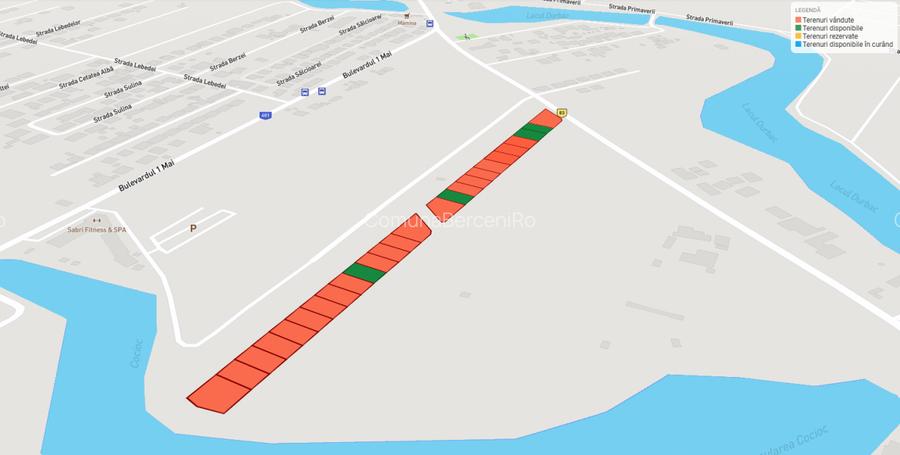 Teren Intravilan In Rate Berceni zona Mamina | curent si gaz | #LG7.1E - 4