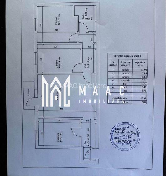 Apartament 3 camere | Bucatarie Separata | Balcon închis | Cedonia - 13