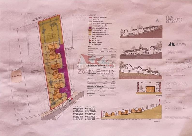 Ansamblu`rezidential, sase case noi la vanzare, Dej - 5
