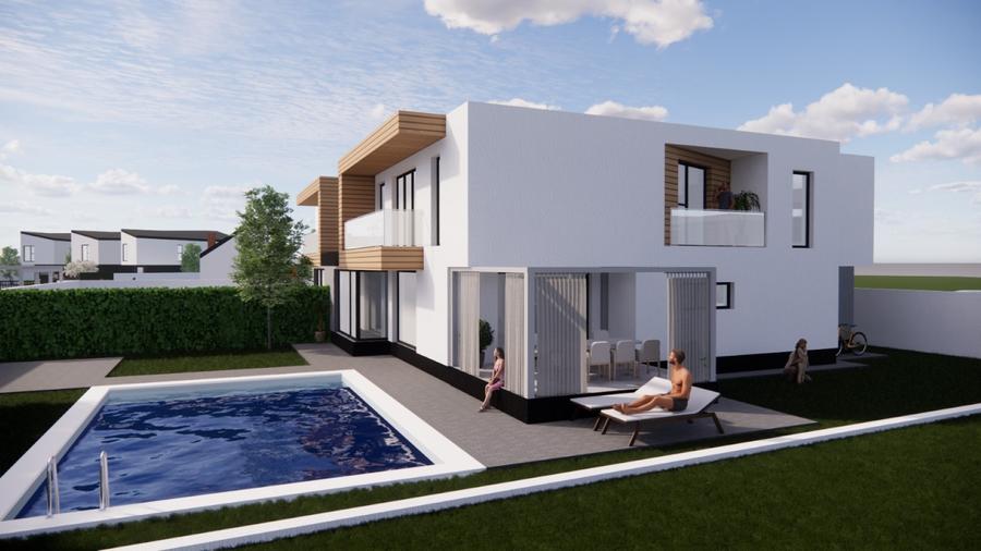 Casă modernă | 5 camere | 220 mp | Teren 500 mp | Otopeni