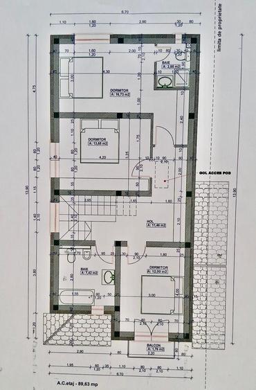 AV642 Casa cuplata prin garaj, Dumbravita, zona EXCELENTA