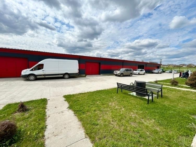 De închiriat hală 300 mp Lețcani, Iași – vis-à-vis de Sandra Auto | Acces TIR