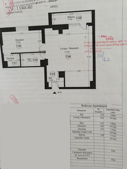 Ap. modern situat pe Faleza Dunării, 67mp, etaj 2, cu loc de parcare