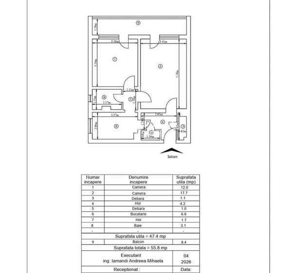 Apartament 2 camere Alexandru Cel Bun - 2