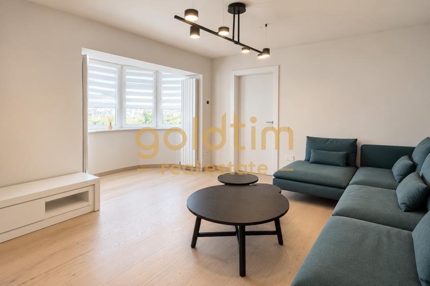 SUPERB / COZY / MOBILAT SI UTILAT MODERN / 2 BALCOANE / STIRBEI VODA