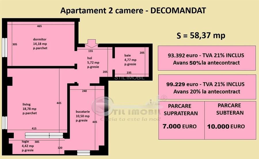 Apartament decomandat Cug Valea Adanca, bloc nou, cartier rezidential - 2