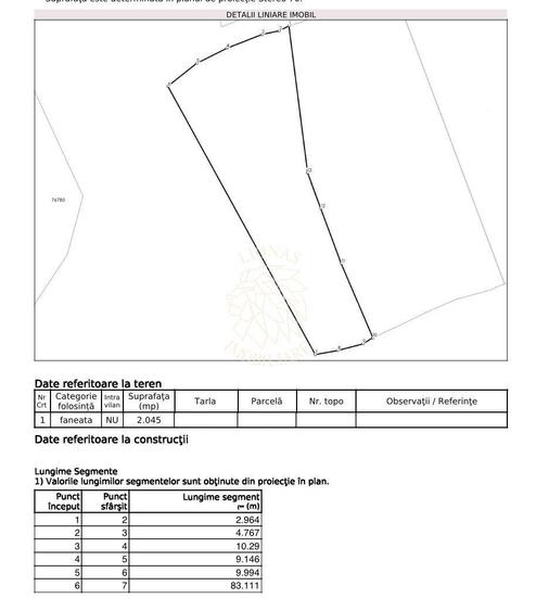 Teren 2045 mp-ideal investitie, cabana, gradina-Slatinita - 2