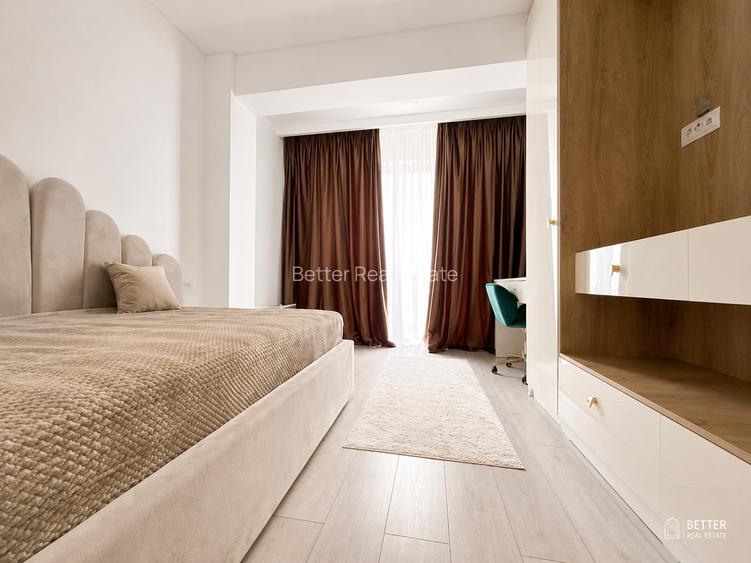 Apartament 3 camere de vânzare, 2 minute metrou | bloc nou | mobilat | Popești - 8