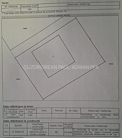 Spatiu comercial si teren de vanzare pe plaja in Mamaia, comision 0% - 5