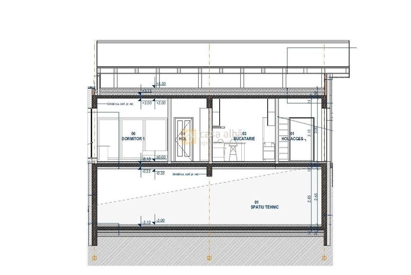 Sararie - vis-a-vis de Exclusive, teren 239mp cu autorizatie casa D+P - 2