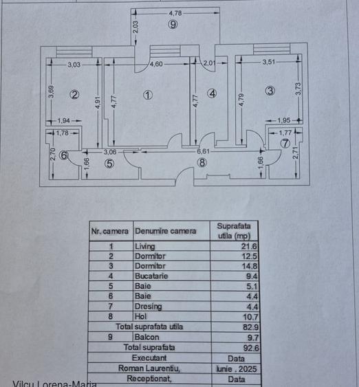 Mall Promenada I Apartament 3 camere Nusco, superpret !!!