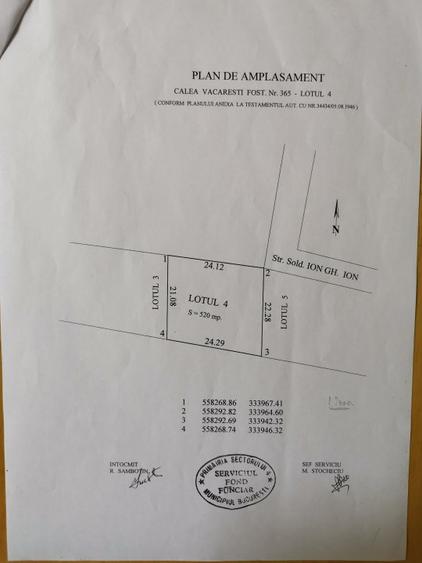 TEREN DE VANZARE CALEA VACARESTI