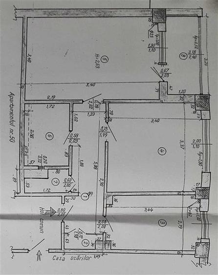 Banu Manta, apartament 2 camere decomandat, etajul 10