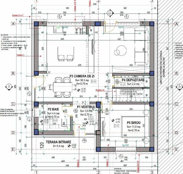 Teren Andronache 263MP constructie