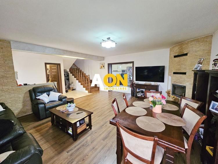 Casa 4 camere, mobilata, utilata, 500 mp teren, asfalt, Alba-Micesti