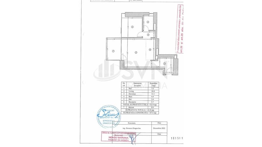 REA1028685 APARTAMENT l ONE VERDI PARK l MOBILAT l UTILAT l PARCARE - 25